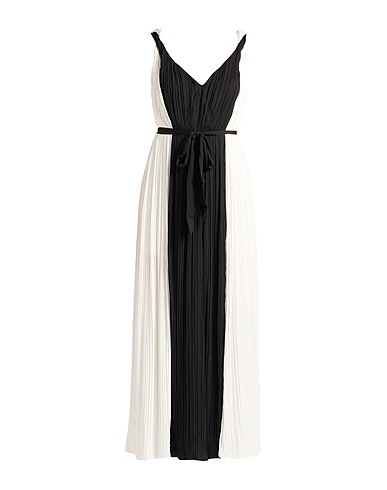 TWINSET Long dress Black 100% Polyester