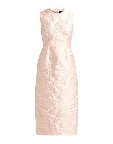 SIMONE ROCHA Midi dress Blush 91% Polyester, 9% Acrylic