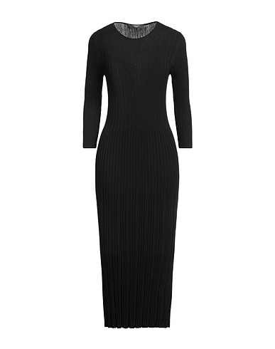 WEEKEND MAX MARA Midi dress Black 77% Viscose, 23% Polyester