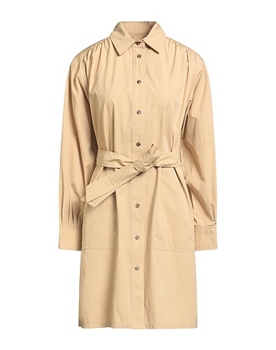 WEEKEND MAX MARA Shirt dress Beige 100% Cotton