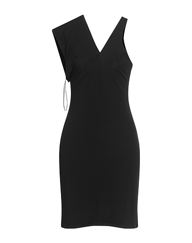 COURRÈGES Sheath dress Black 95% Viscose, 5% Elastane