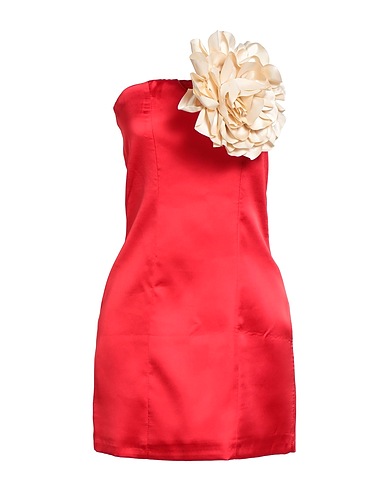 VICOLO Sheath dress Red 100% Polyester