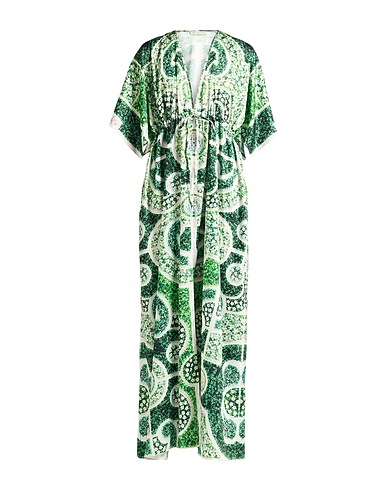 MARY KATRANTZOU Long dress Green 100% Polyester
