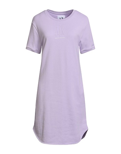 ARMANI EXCHANGE Short dress Lilac 100% Cotton