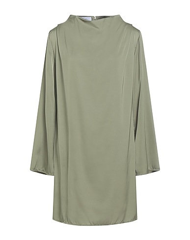 SOALLURE Short dress Military green 97% Polyester, 3% Elastane