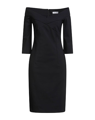 SIMONA CORSELLINI Midi dress 90% Polyester, 10% Elastane