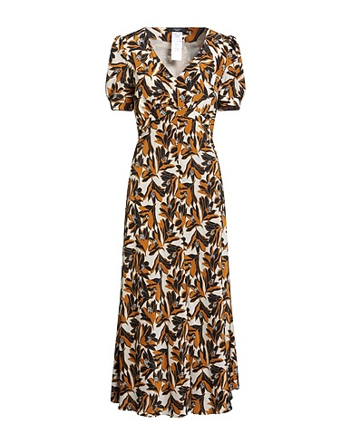 WEEKEND MAX MARA Midi dress Ivory 100% Silk
