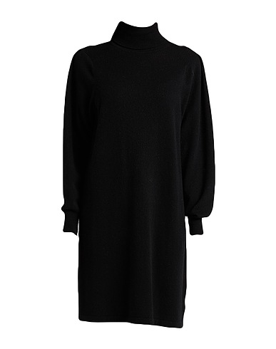 360CASHMERE Vestito corto Nero 100% Cachemire