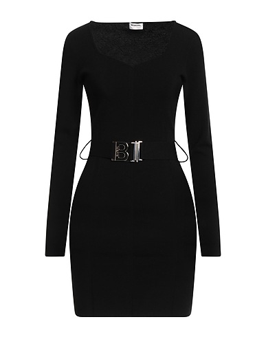BLUGIRL Sheath dress Black 62% Viscose, 38% Polyester