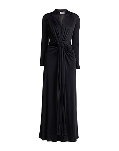 ERIKA CAVALLINI Long dress Black 100% Viscose