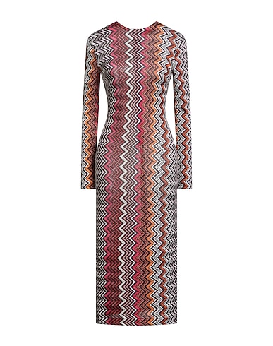 MISSONI Midi dress Fuchsia 59% Viscose, 41% Wool