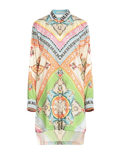 MARY KATRANTZOU Shirt dress Cream 100% Polyester