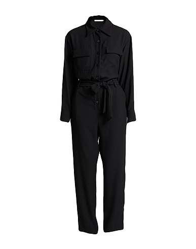 MAISON LAVINIATURRA Jumpsuits and Dungarees Black 100% Viscose