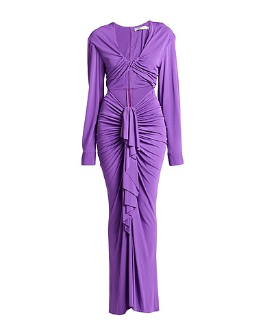 CHRISTOPHER ESBER Long dress Purple 100% Viscose
