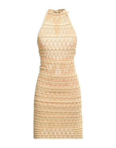 CULT GAIA Short dress Beige 100% Lyocell