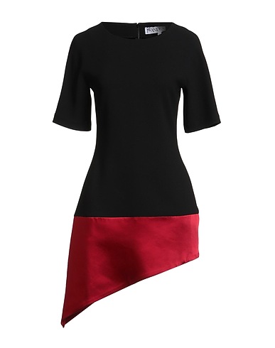 JW ANDERSON Short dress Black 56% Acetate, 44% Polyester