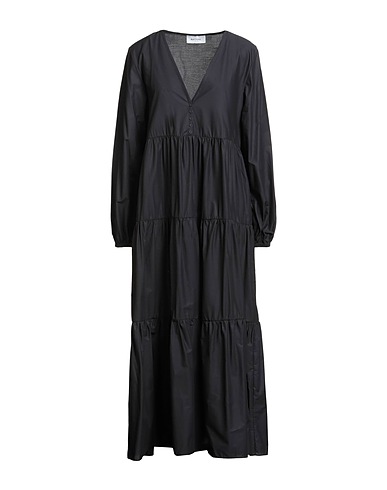 MATTEAU Long dress Black 100% Organic cotton