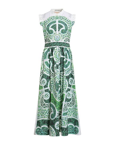 MARY KATRANTZOU Long dress Green 100% Cotton
