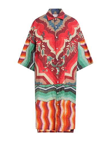 PIERRE-LOUIS MASCIA Midi dress Red 100% Cotton