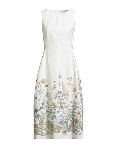 ELEVENTY Robe mi-longue 100% Coton