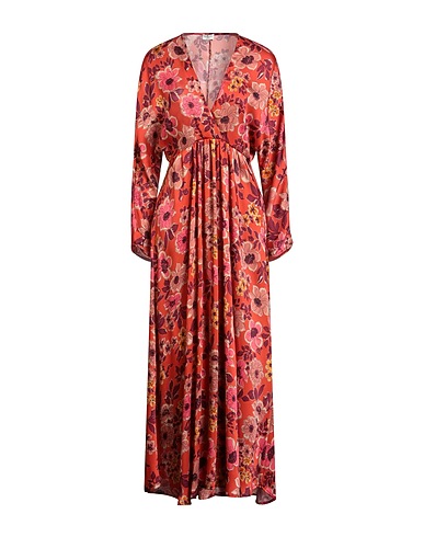 REBEL QUEEN by LIU •JO Long dress Rust 100% Polyester