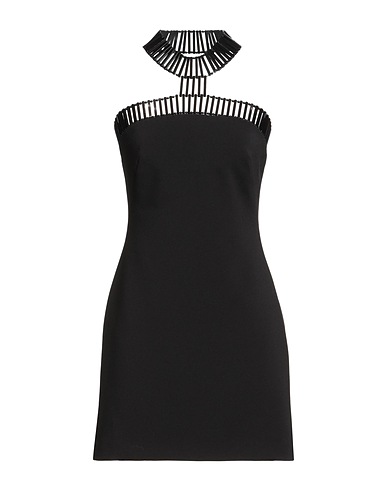 CULT GAIA Sheath dress Black 93% Polyester, 7% Elastane