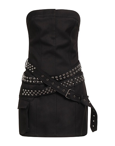 ANIYE BY Sheath dress Black 63% Polyester, 34% Viscose, 3% Elastane