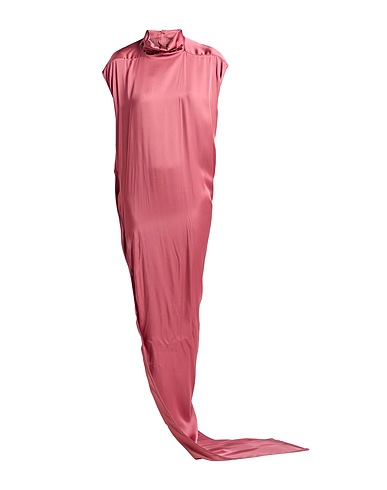 RICK OWENS Long dress Antique rose 100% Cupro