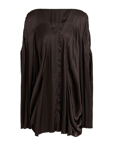 RICK OWENS Short dress Charcoal 92% Polyamide, 8% Elastane