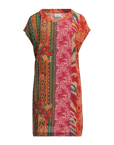 PIERRE-LOUIS MASCIA Short dress Mustard 100% Silk