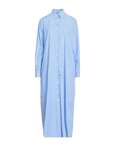 ACADEMIA Midi dress Azure 100% Cotton