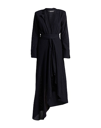 FEDERICA TOSI Long dress Black 100% Cotton
