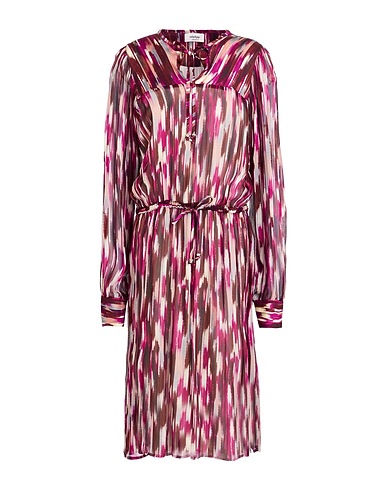 OTTOD'AME Midi-Kleid Malve 100% Viskose