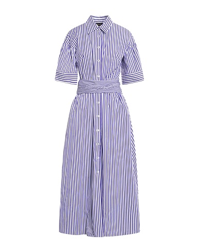 LUISA SPAGNOLI Vestito chemisier Viola 100% Cotone