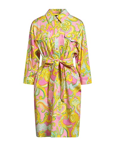 LUISA SPAGNOLI Shirt dress Pink 100% Cotton
