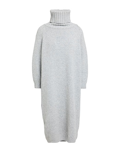HUGO Short dress Grey 39% Polyamide, 26% Wool, 24% Synthetic fibers, 8% Lyocell, 3% Cashmere