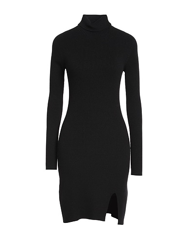 KONTATTO Tubino Nero 63% Viscosa, 37% Nylon