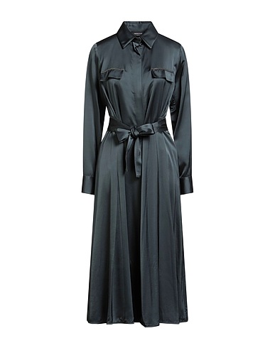 FABIANA FILIPPI Midi dress 87% Viscose, 13% Wool, Ecobrass