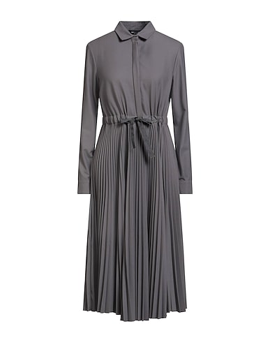 FABIANA FILIPPI Midi dress Grey 72% Polyester, 22% Viscose, 6% Elastane