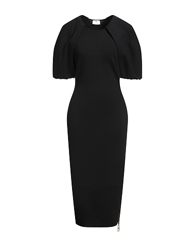 ELISABETTA FRANCHI Elegant dress Black 72% Viscose, 28% Polyester