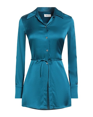 OTTOD'AME Solid color shirts & blouses Deep teal 100% Viscose