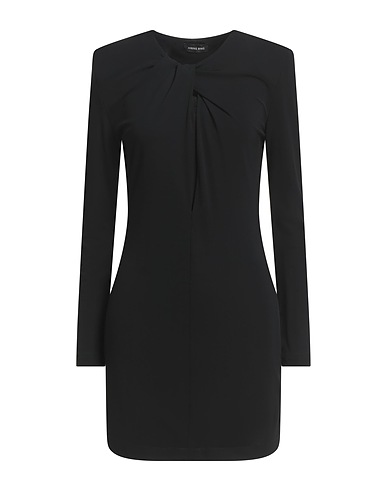 ANINE BING Vestito corto Nero 94% Viscosa, 6% Elastan