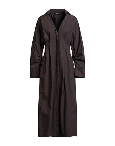 FABIANA FILIPPI Long dress Chocolate brown 100% Cotton