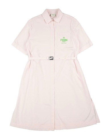 FENDI Dress KIDS Light pink 100% Cotton