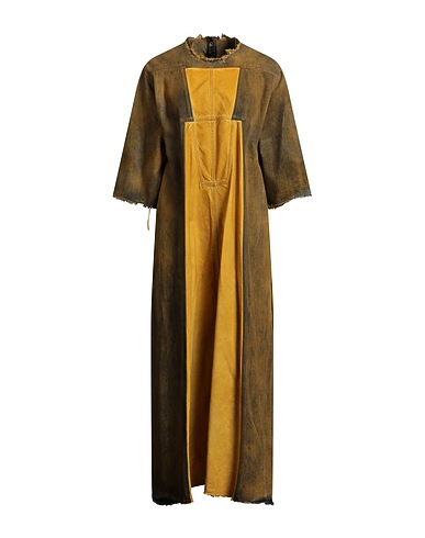 DRKSHDW by RICK OWENS Denim dress Marigold 91% Cotton, 6% Elastomultiester, 3% Rubber