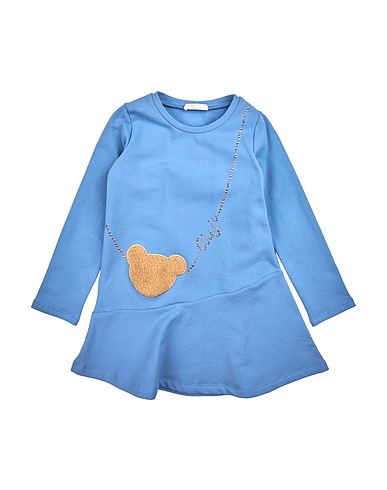 LIU •JO Vestito Blu chiaro 95% Cotone, 5% Elastan