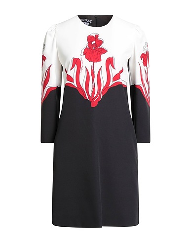 BOUTIQUE MOSCHINO Sheath dress Black 90% Polyester, 10% Elastane