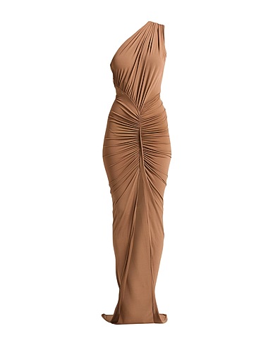 RICK OWENS LILIES Elegant dress Brown 78% Viscose, 17% Polyamide, 5% Elastane