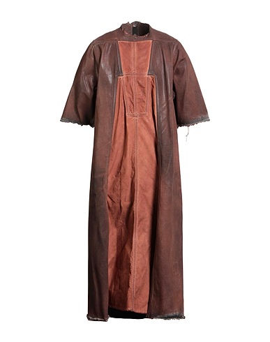 DRKSHDW by RICK OWENS Long dress Brick 100% Cotton