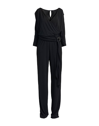 LUISA SPAGNOLI Jumpsuits and Overalls Black 100% Viscose
